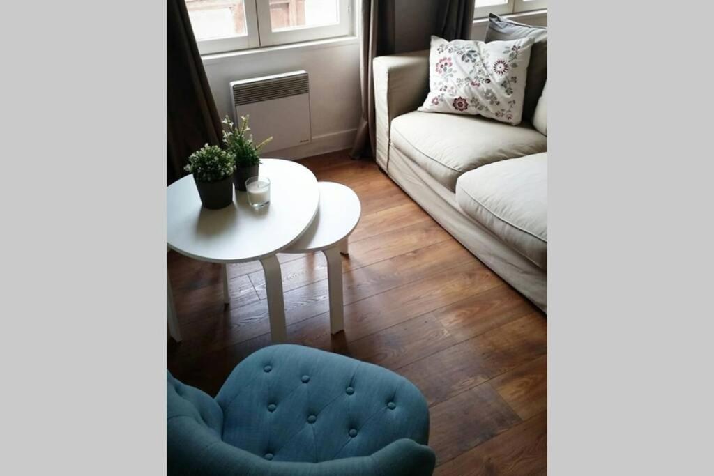 Une Pause Chez Julien, appartement lumineux et idéalement situé! Honfleur Esterno foto