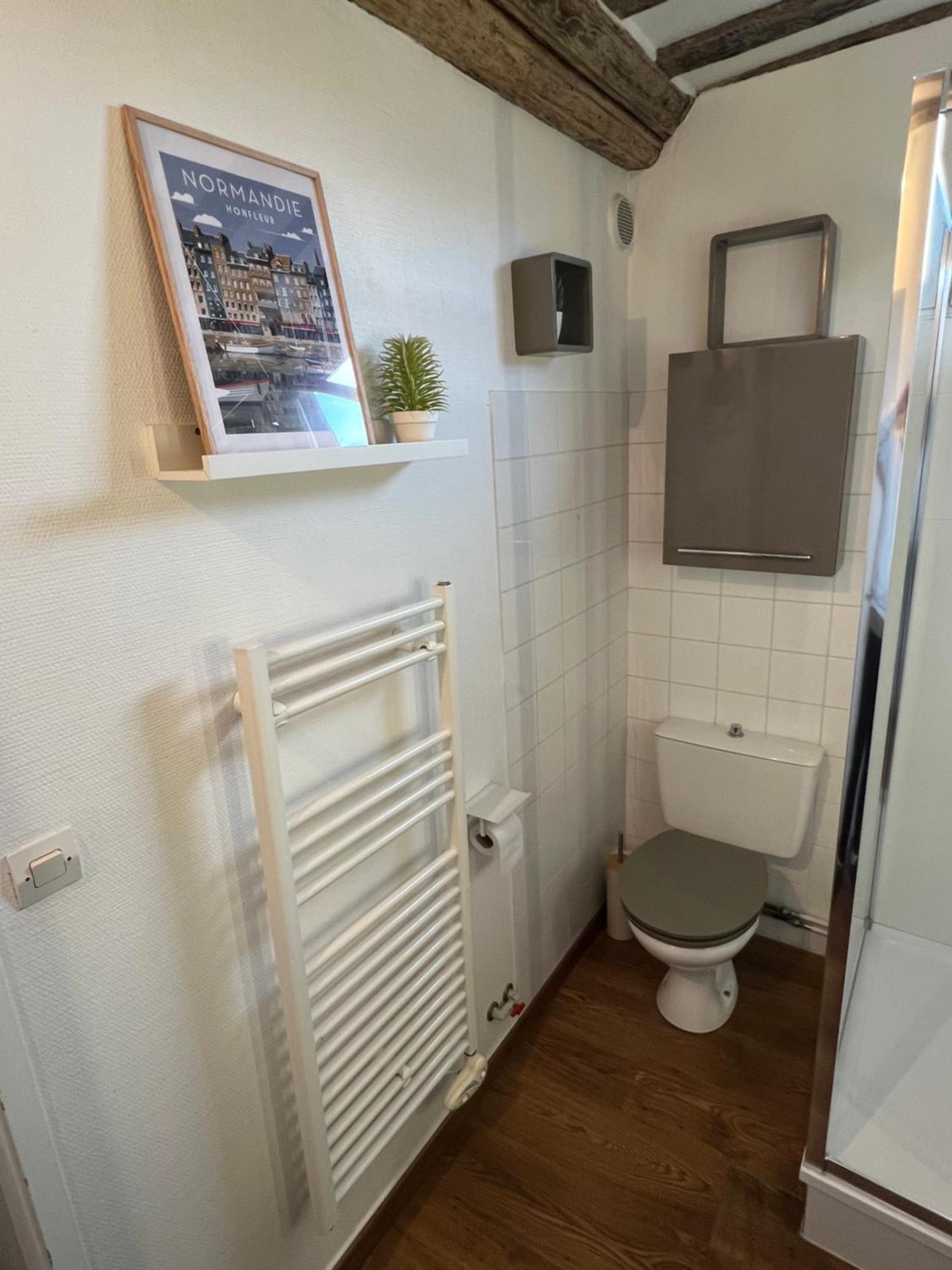 Une Pause Chez Julien, appartement lumineux et idéalement situé! Honfleur Esterno foto